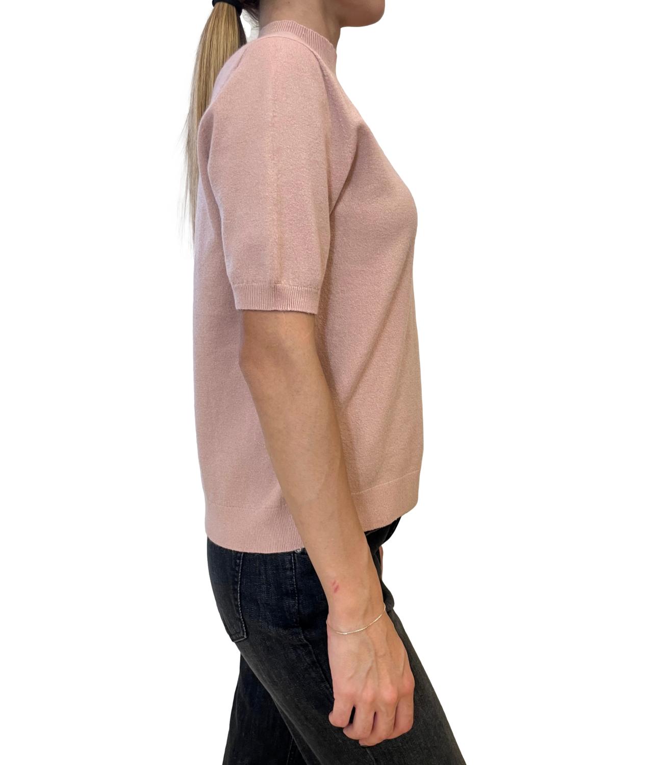 Glamour Maglia Rosa Donna