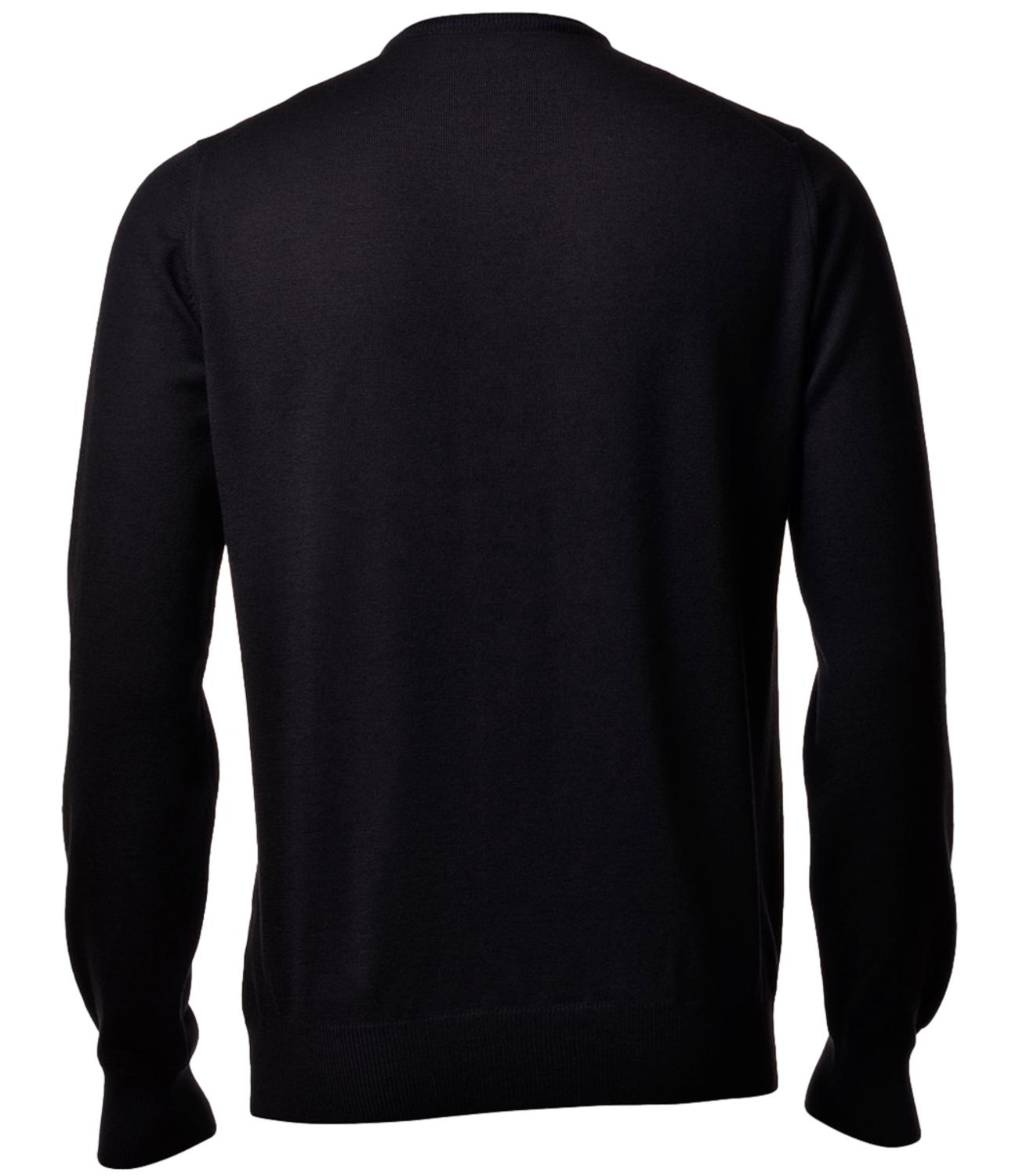 Maglione paricollo nero
