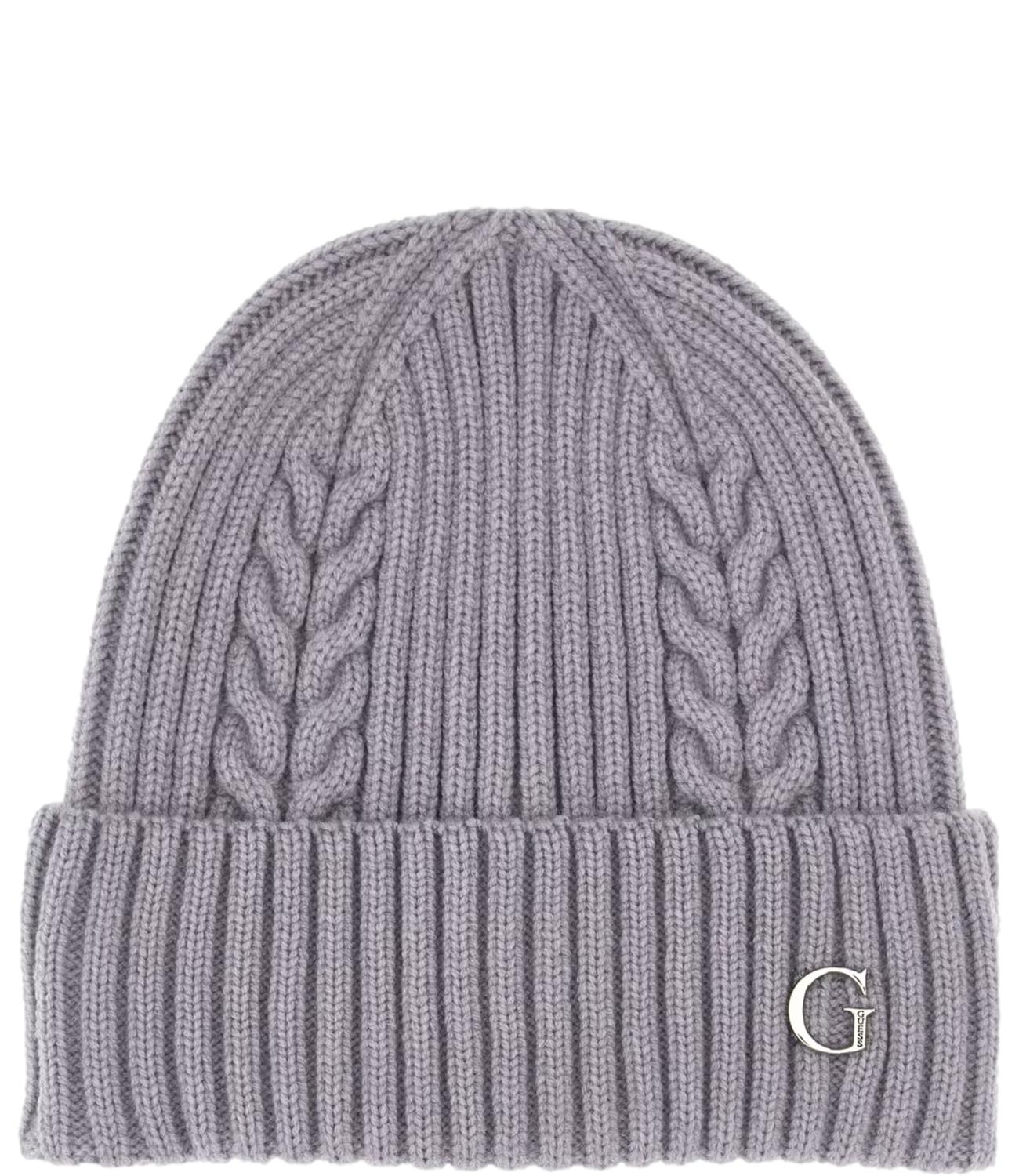 Guess Cappello Knitted Beanie Grigio Donna