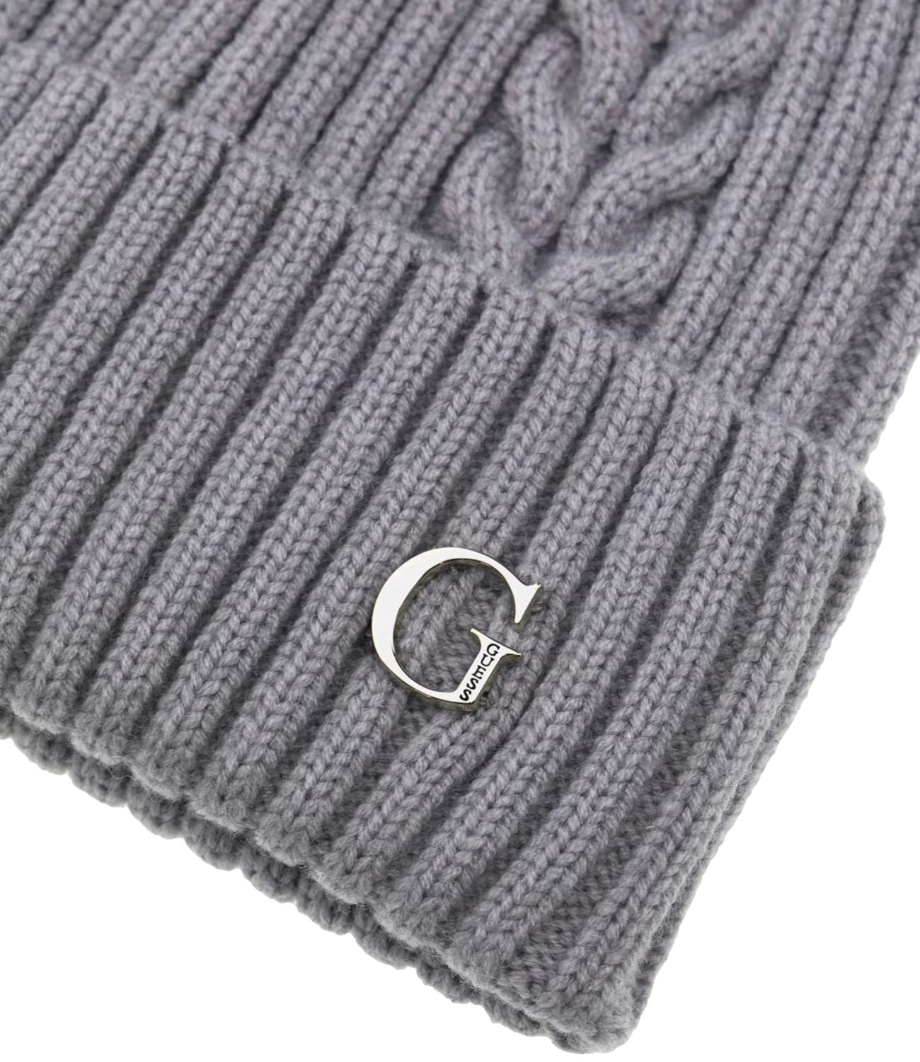 Guess Cappello Knitted Beanie Grigio Donna