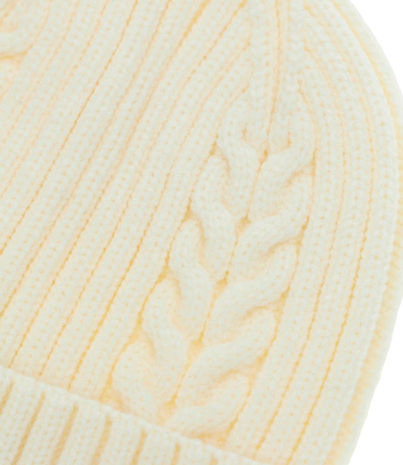 Guess Cappello Knitted Beanie Bianco Donna