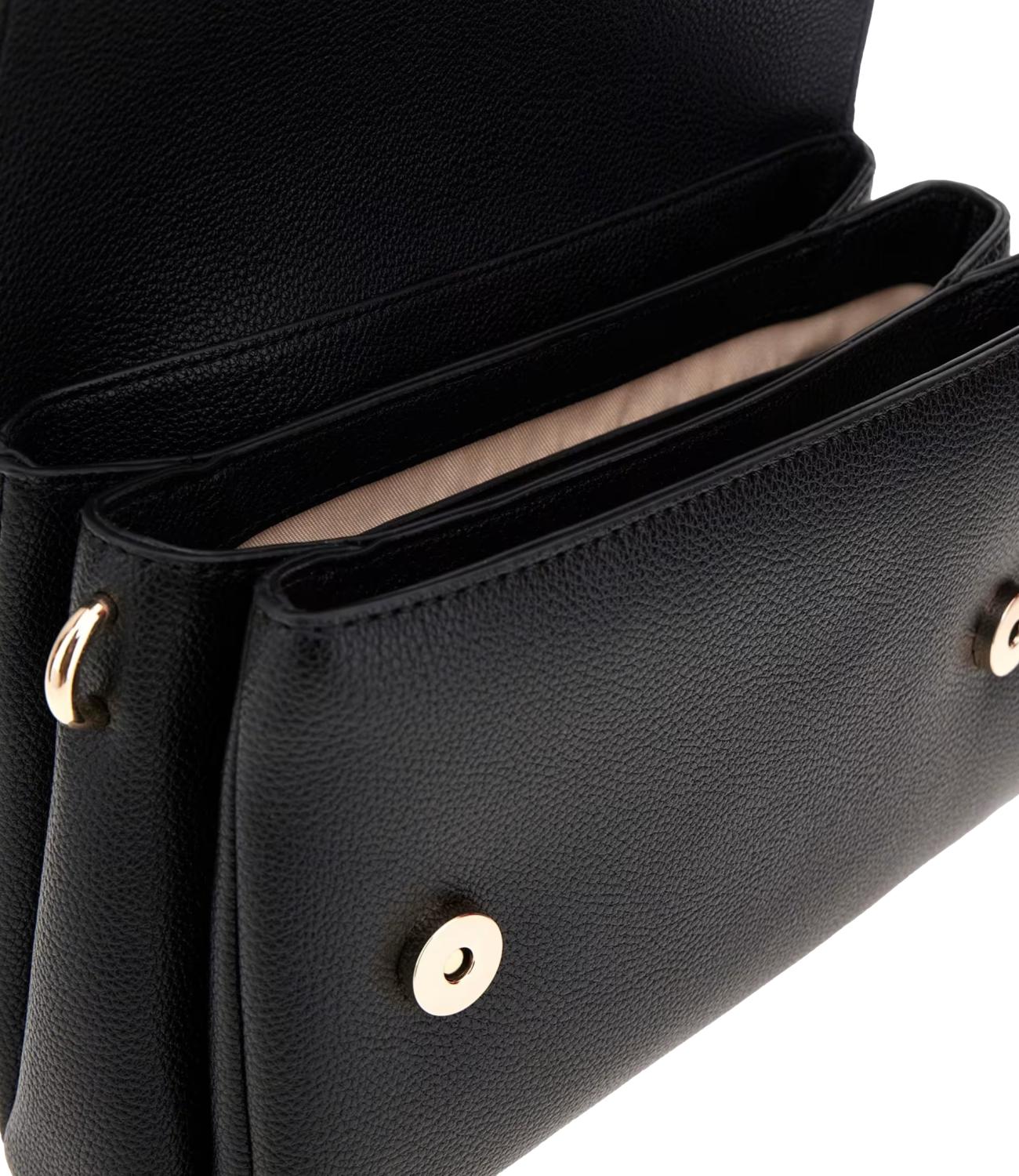 Guess Borsa Gregoria Flap Nero Donna