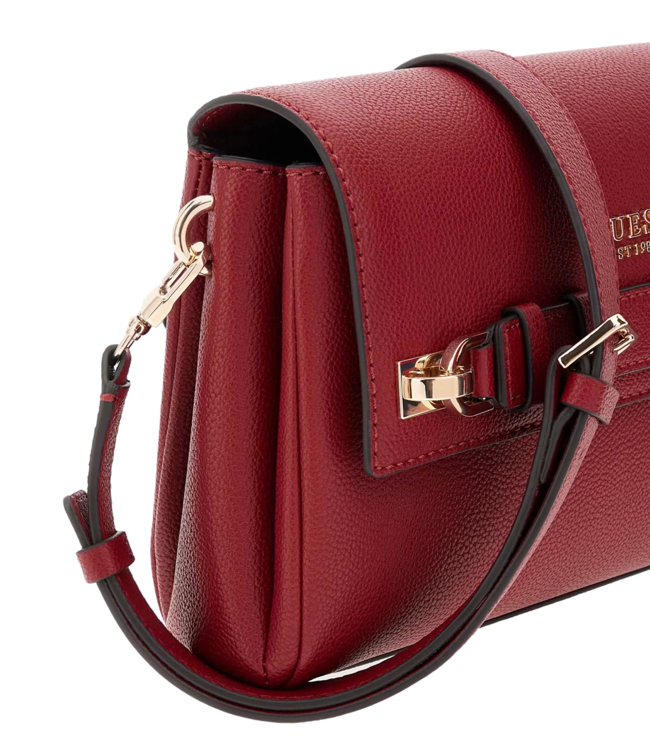 Guess Gregoria Flap Rosso Donna