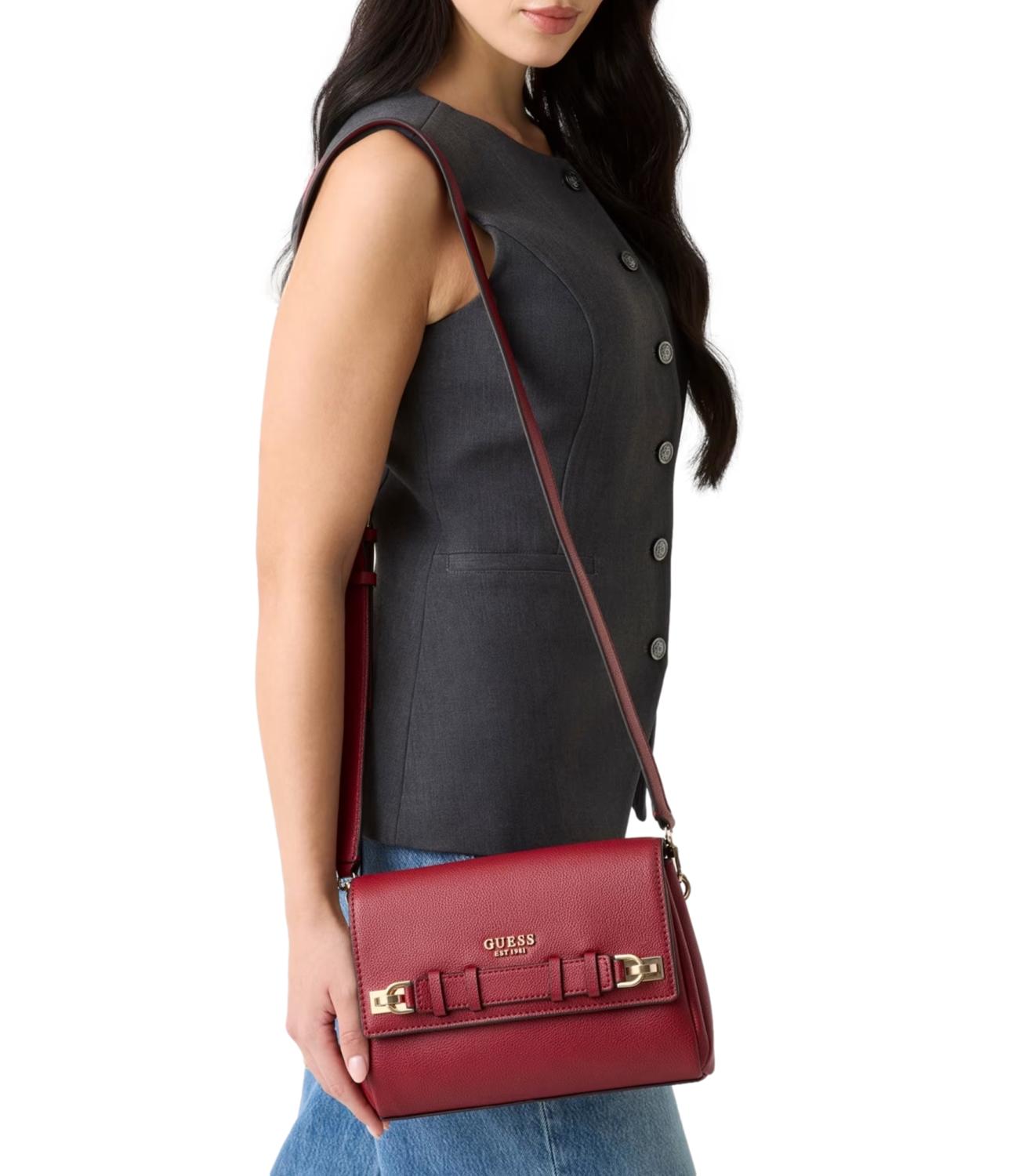 Guess Gregoria Flap Rosso Donna