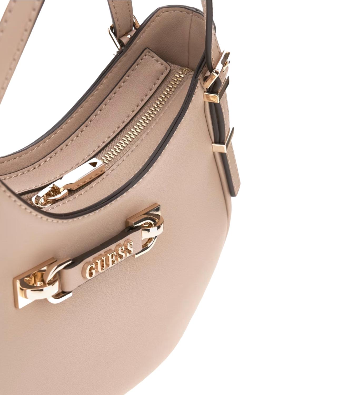 Guess Borsa Lefia Small Simply Taupe Donna