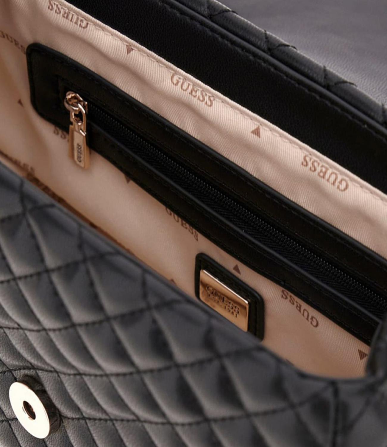 Guess Borsa Everlee Nero Donna