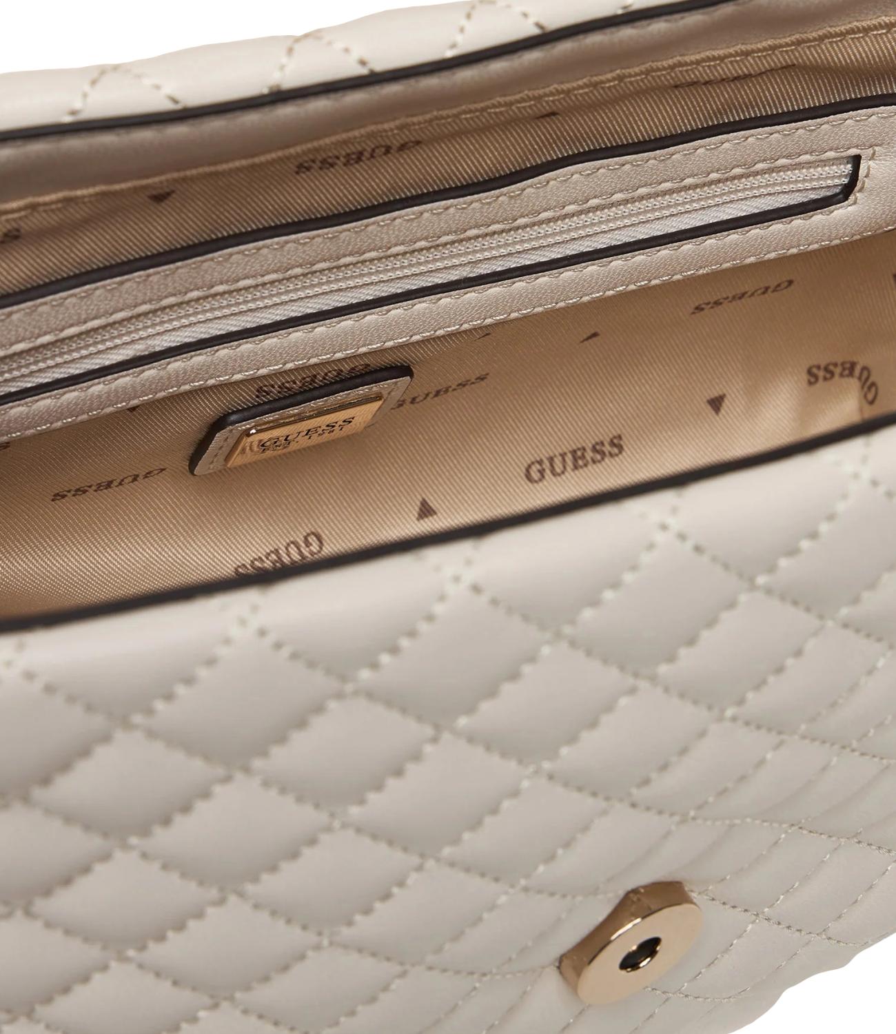 Guess Borsa Everlee Bianco Donna