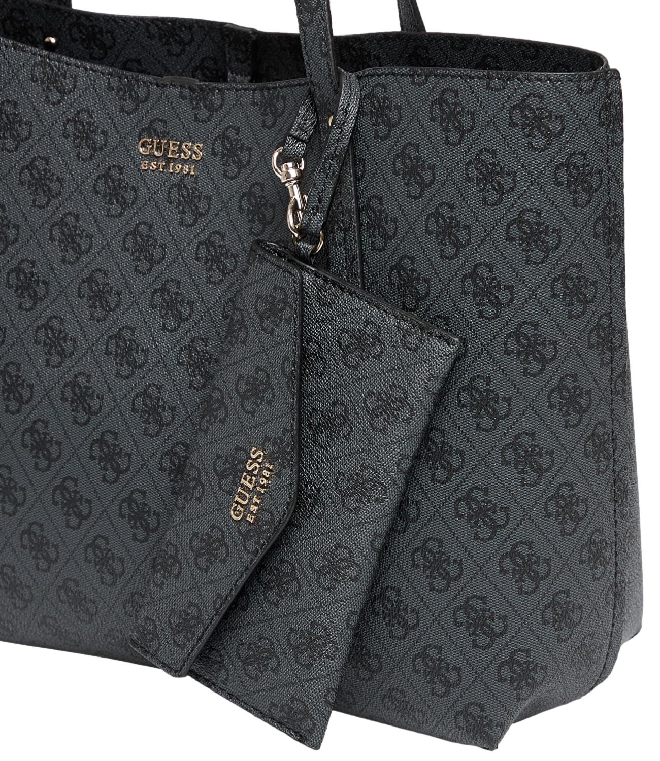 Guess Borsa Brenton Nero Donna