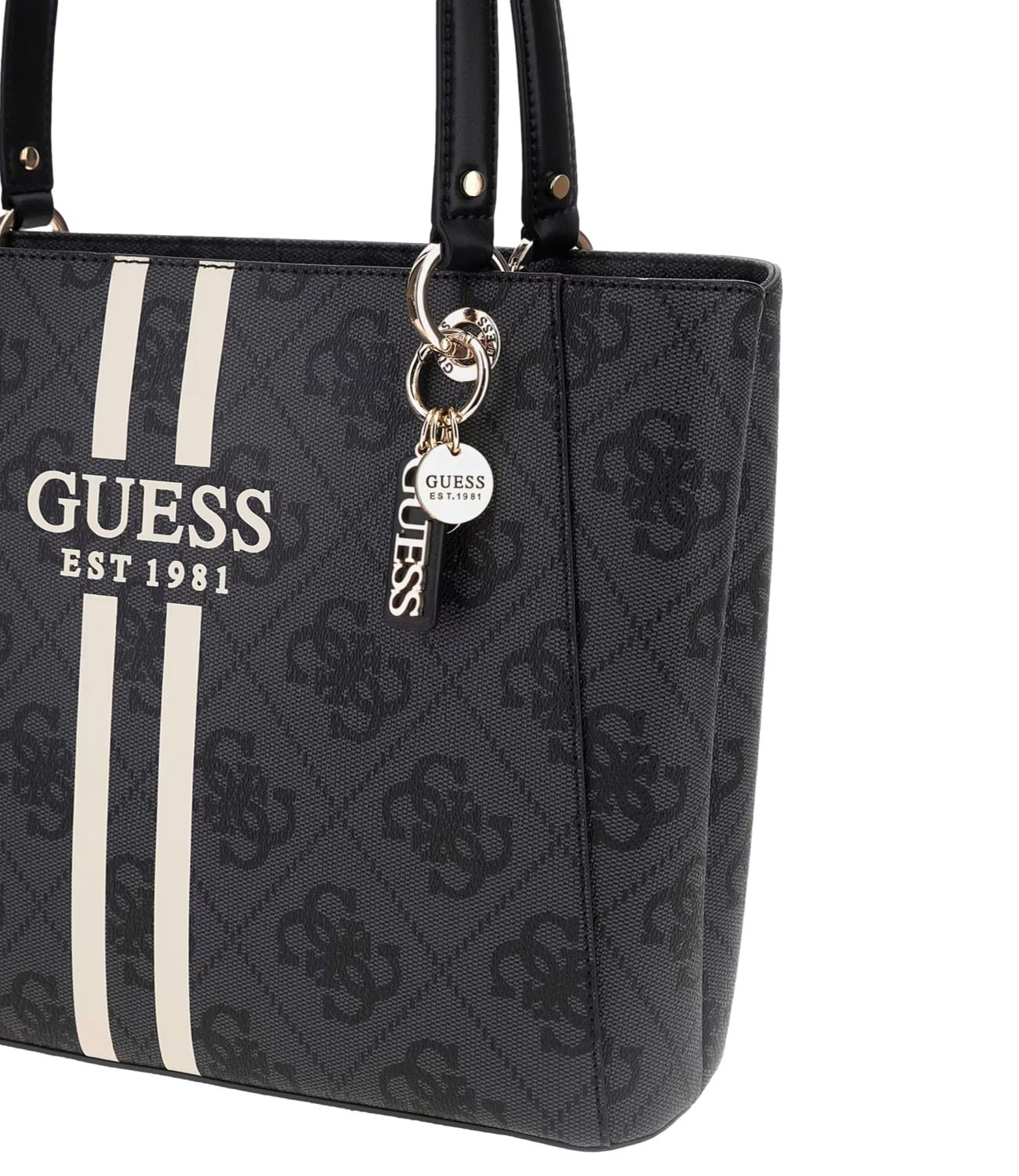 Guess Borsa Noelle Ii Tote Nero Donna