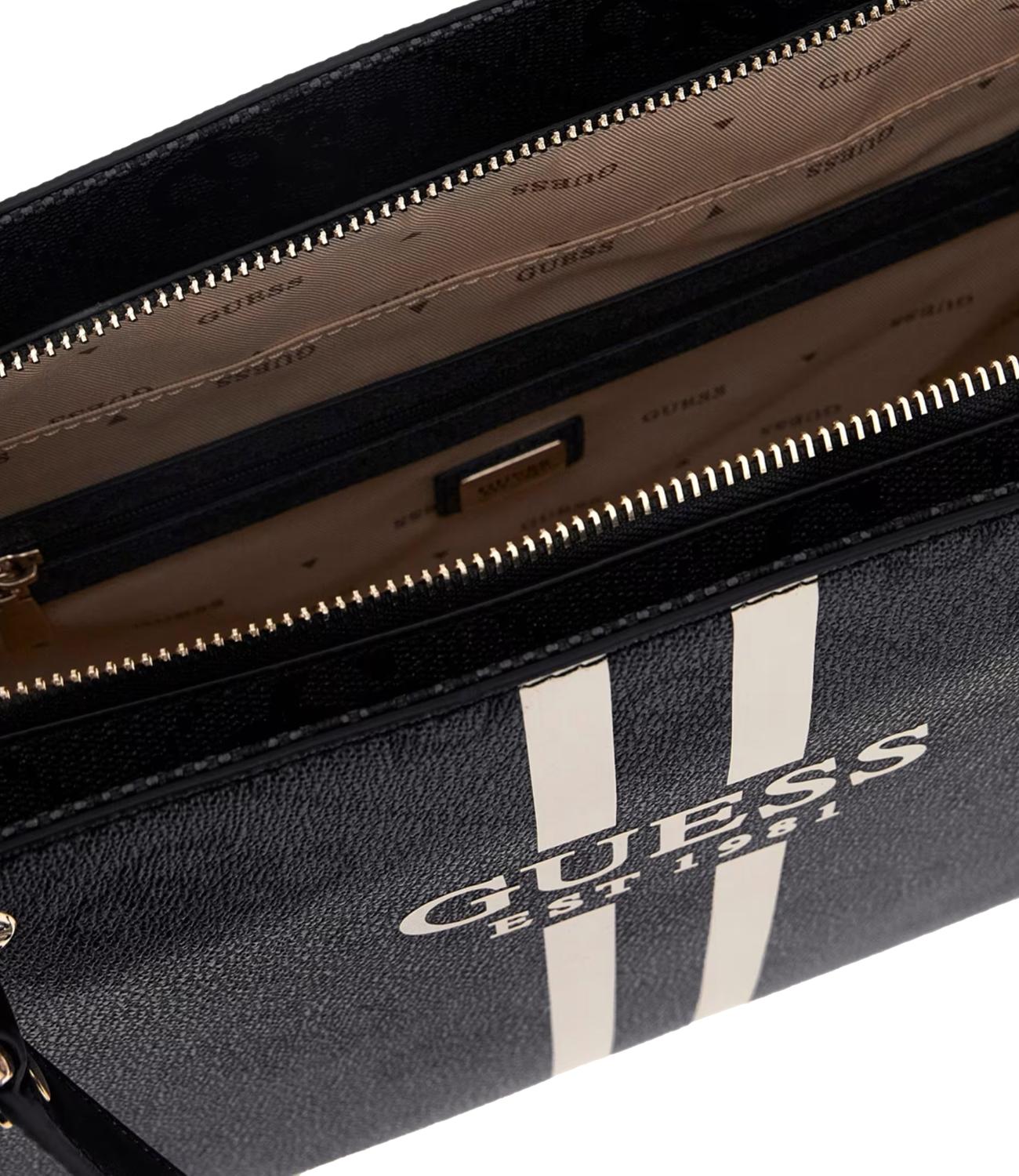 Guess Borsa Noelle Ii Tote Nero Donna