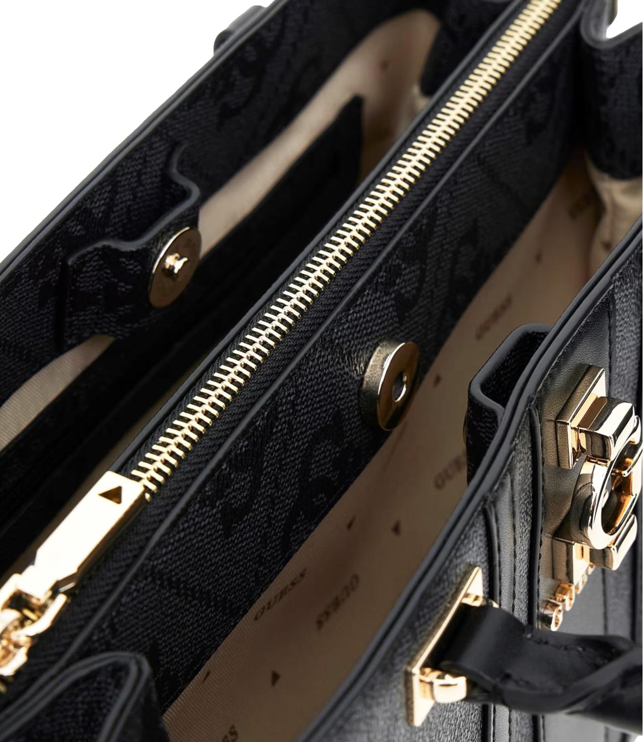Guess Borsa Erenia Girlfriend Nero Donna
