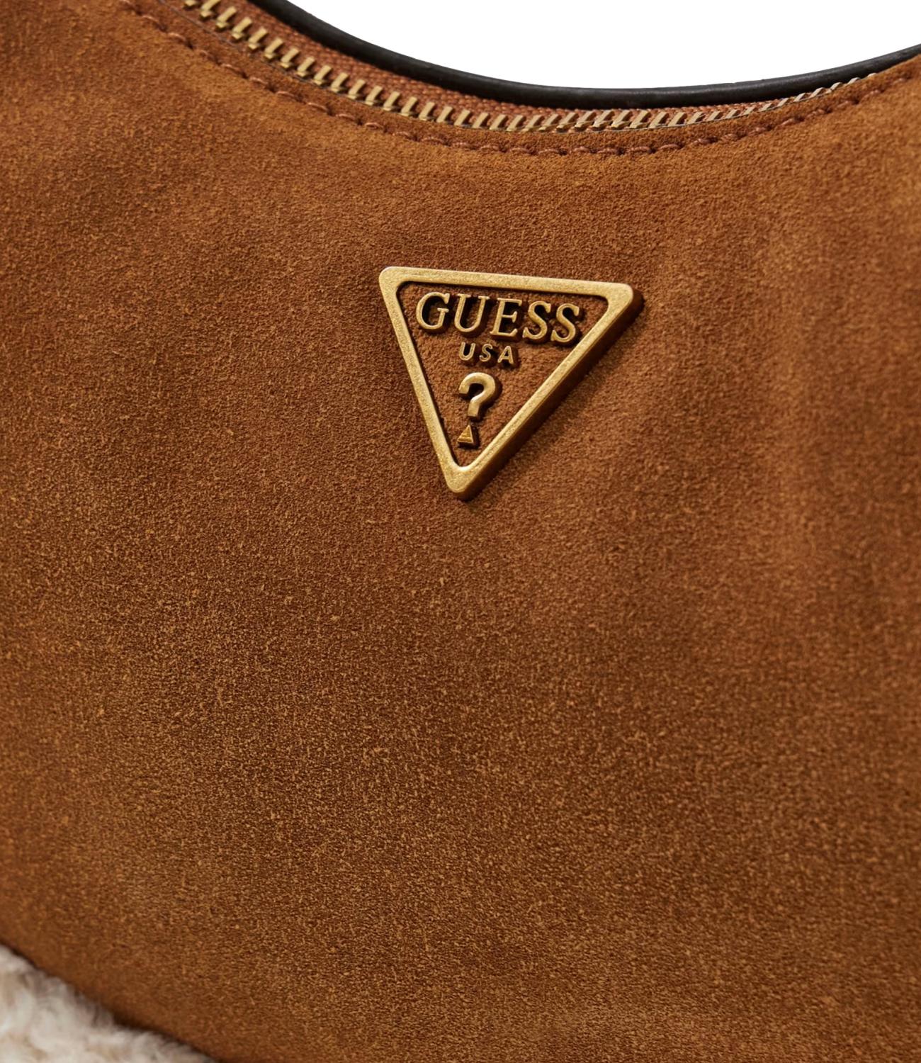 Guess Borsa Amita Hobo Cognac Donna
