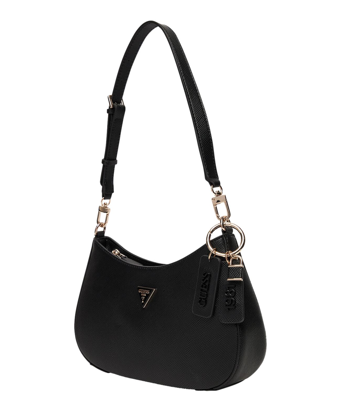 Guess Borsa Noelle Ii Top Zip Nero Donna