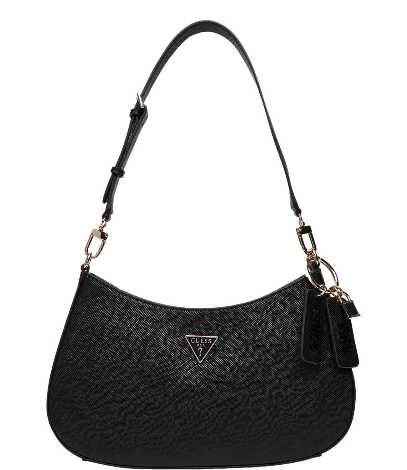 Guess Borsa Noelle Ii Top Zip Nero Donna