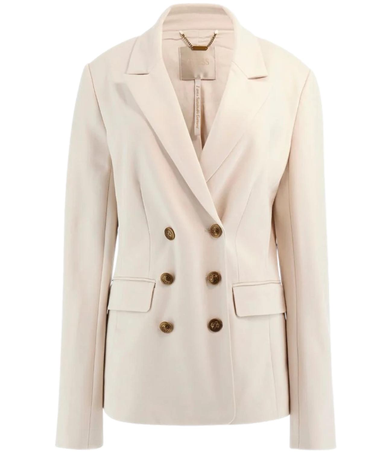 Guess Giacca Maelice Double Breast Blazer Multed Stone Donna