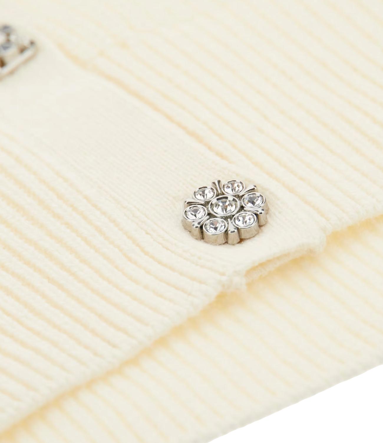 Guess Cardigan Cream White Donna