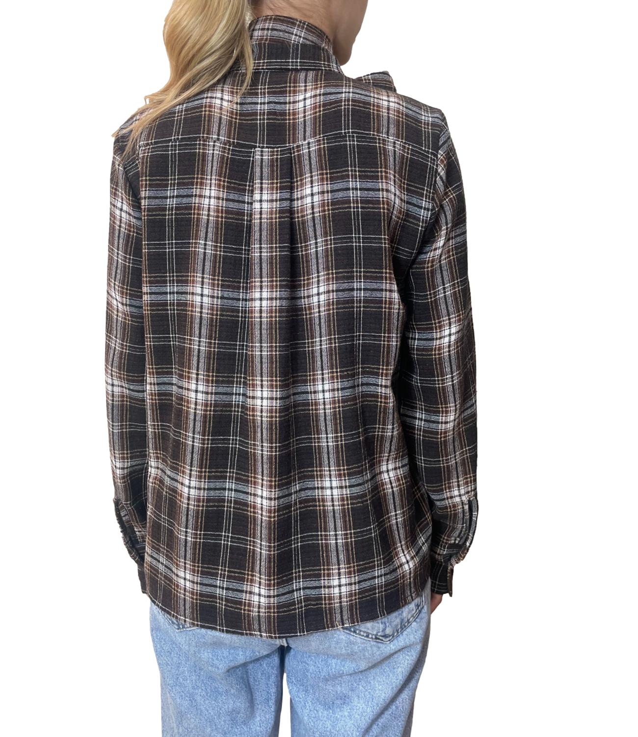 HAVE ONE camicia quadri moro donna