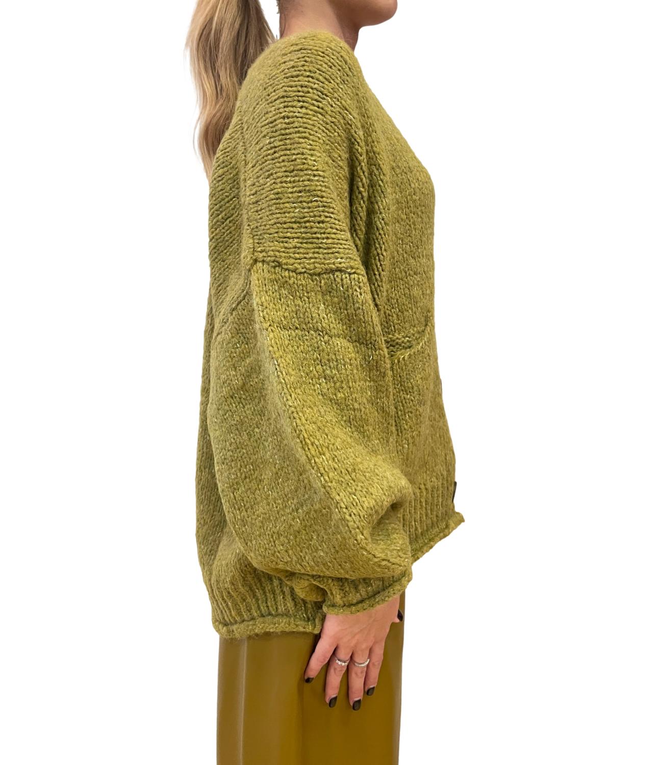 Have One cardigan verde donne