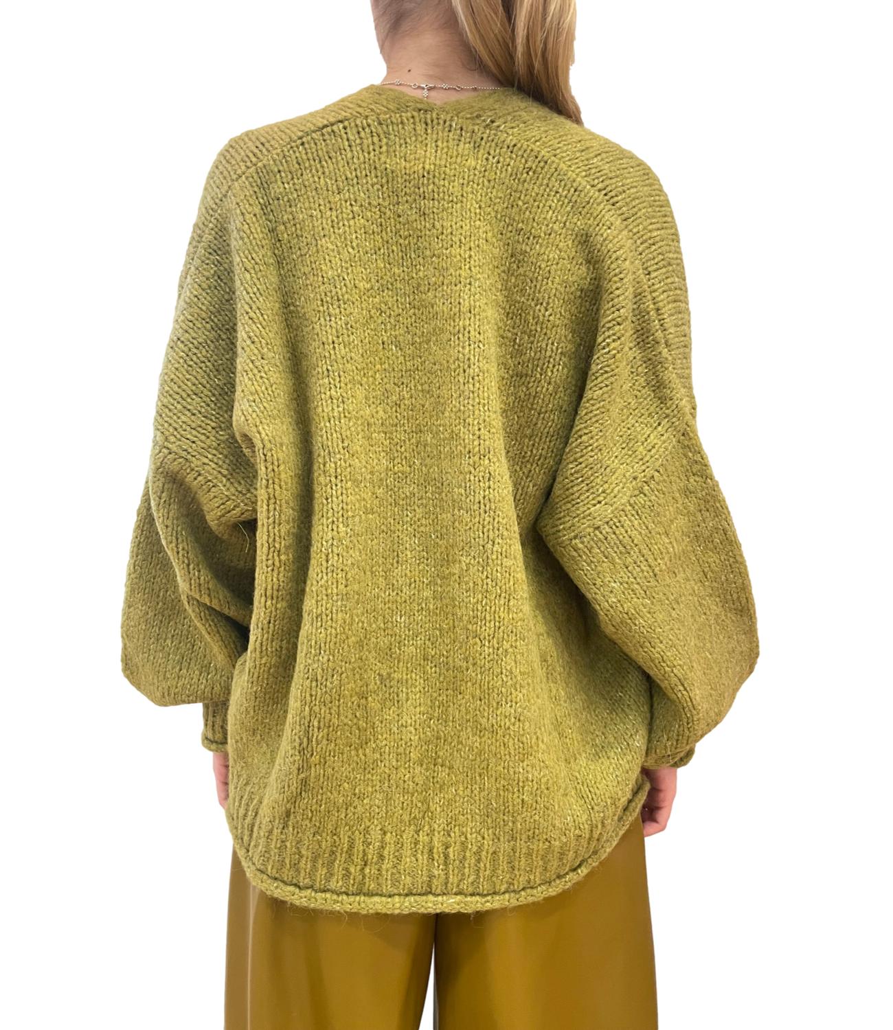 Have One cardigan verde donne