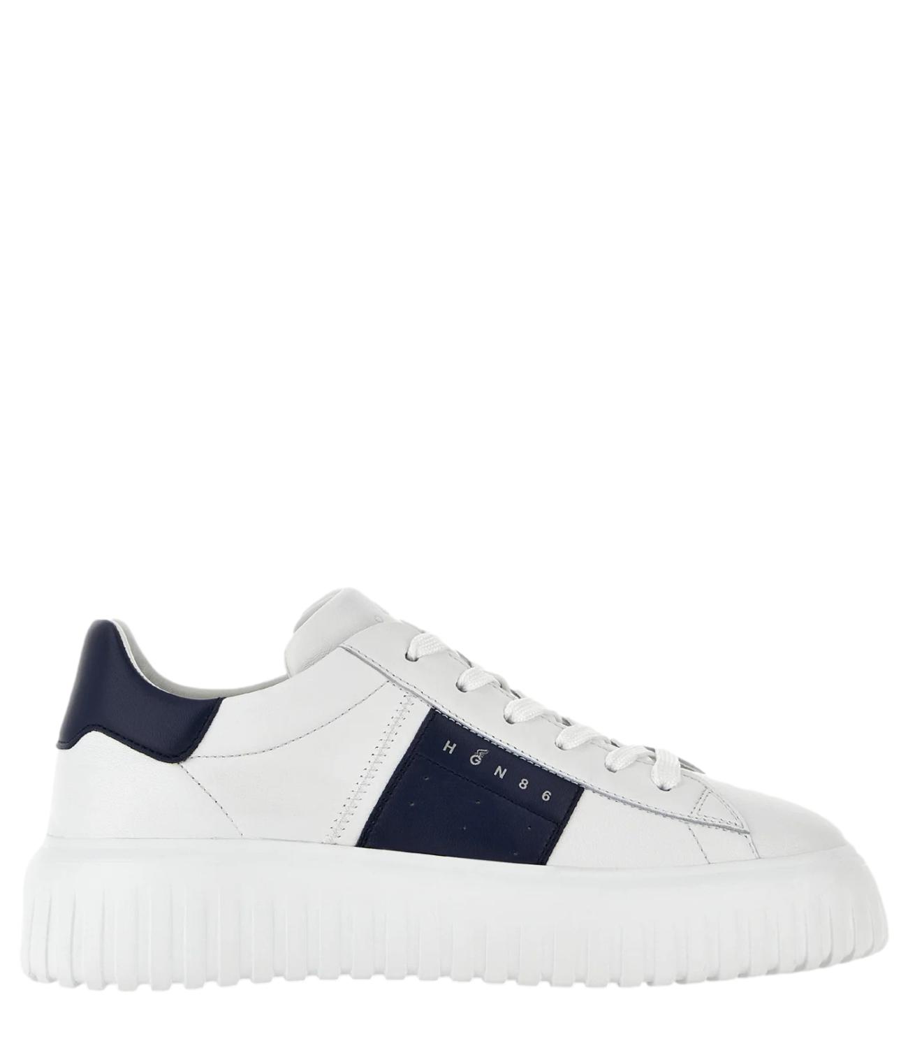 HOGAN Sneakers Hogan H-Stripes bianco/blu uomo