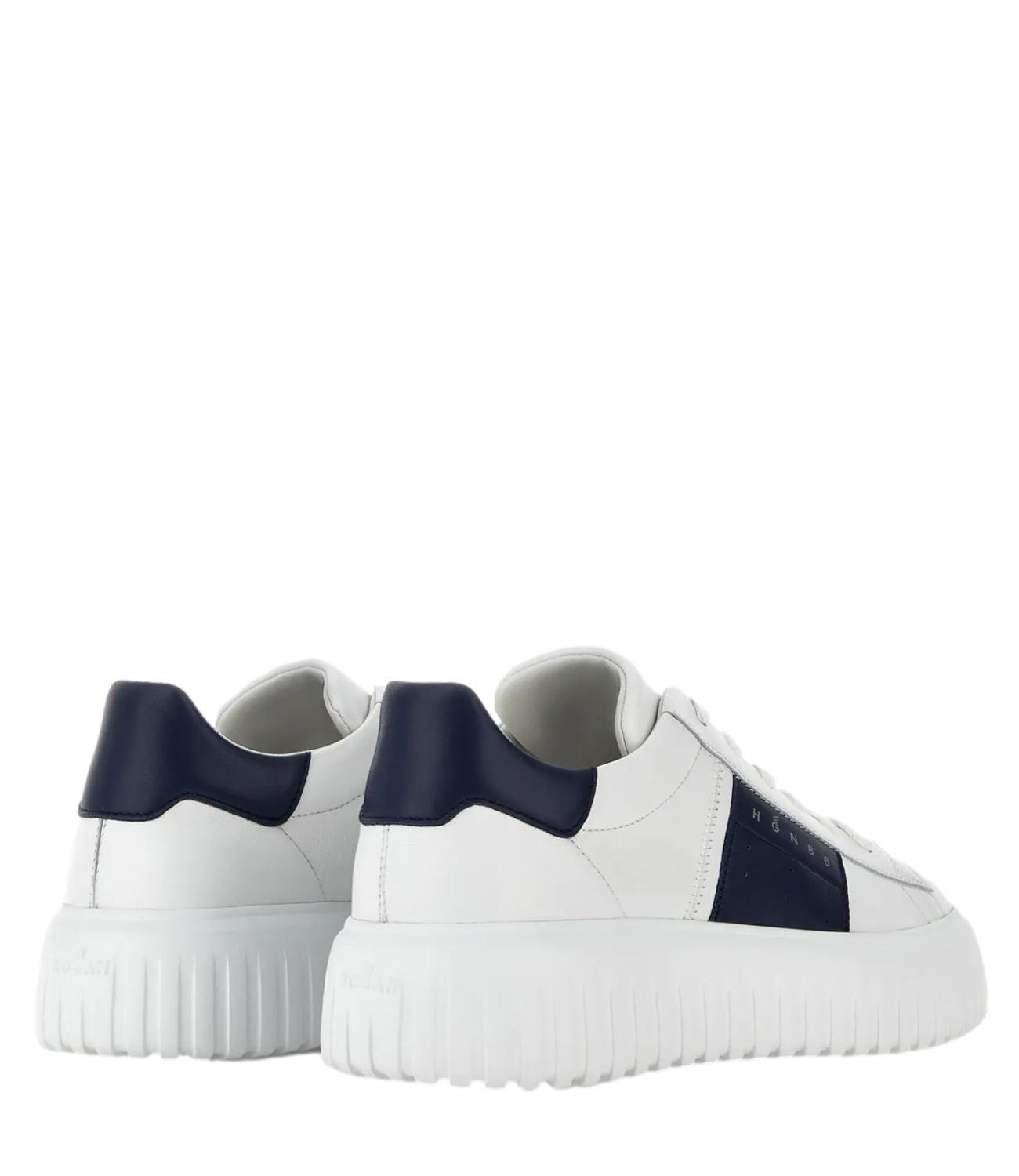 HOGAN Sneakers Hogan H-Stripes bianco/blu uomo