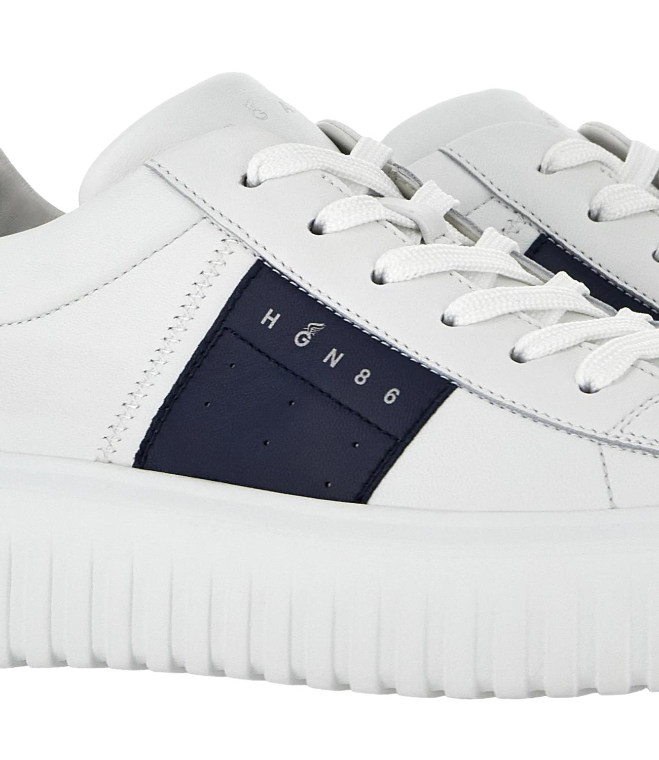 HOGAN Sneakers Hogan H-Stripes bianco/blu uomo