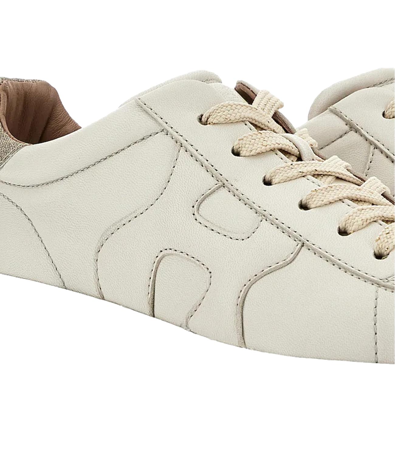 Hogan Rebel H564 Allacciato RCB oro pallido yogu