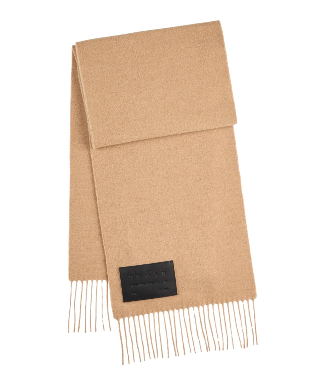 Hogan Sciarpa Beige in lana e cashmir