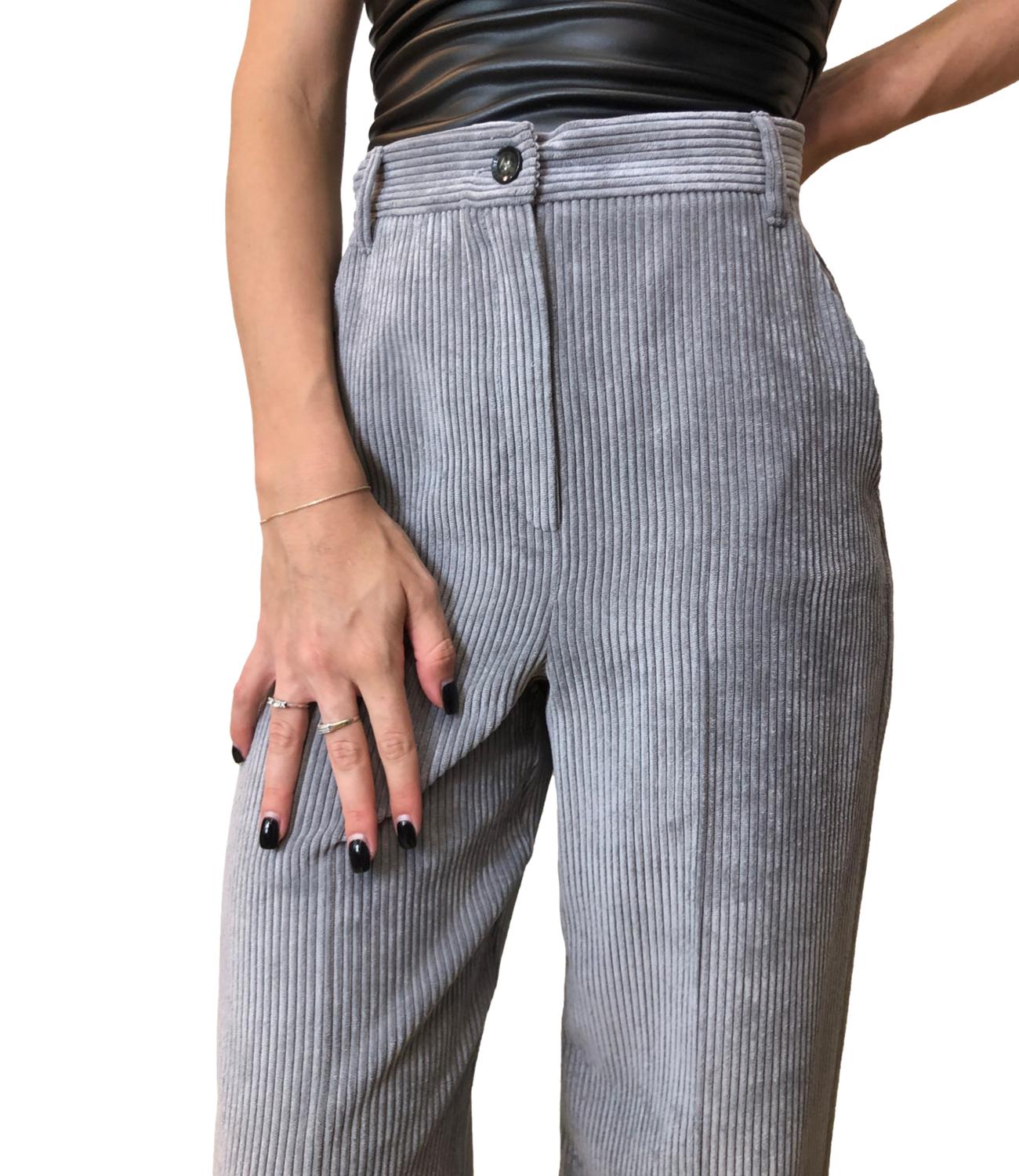 Iblues Pantaloni Trillo Grigio Donna