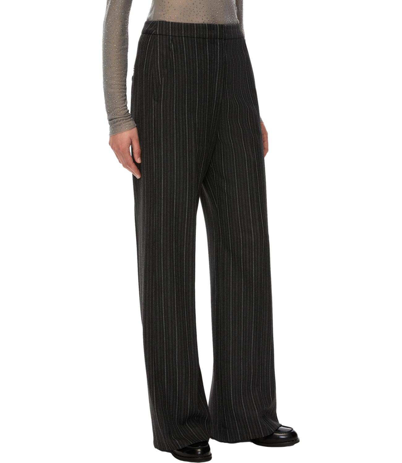 Iblues Pantalone Fez Grigio Scuro Melange Donna
