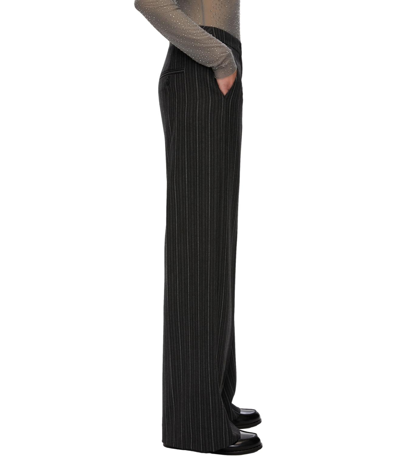 Iblues Pantalone Fez Grigio Scuro Melange Donna