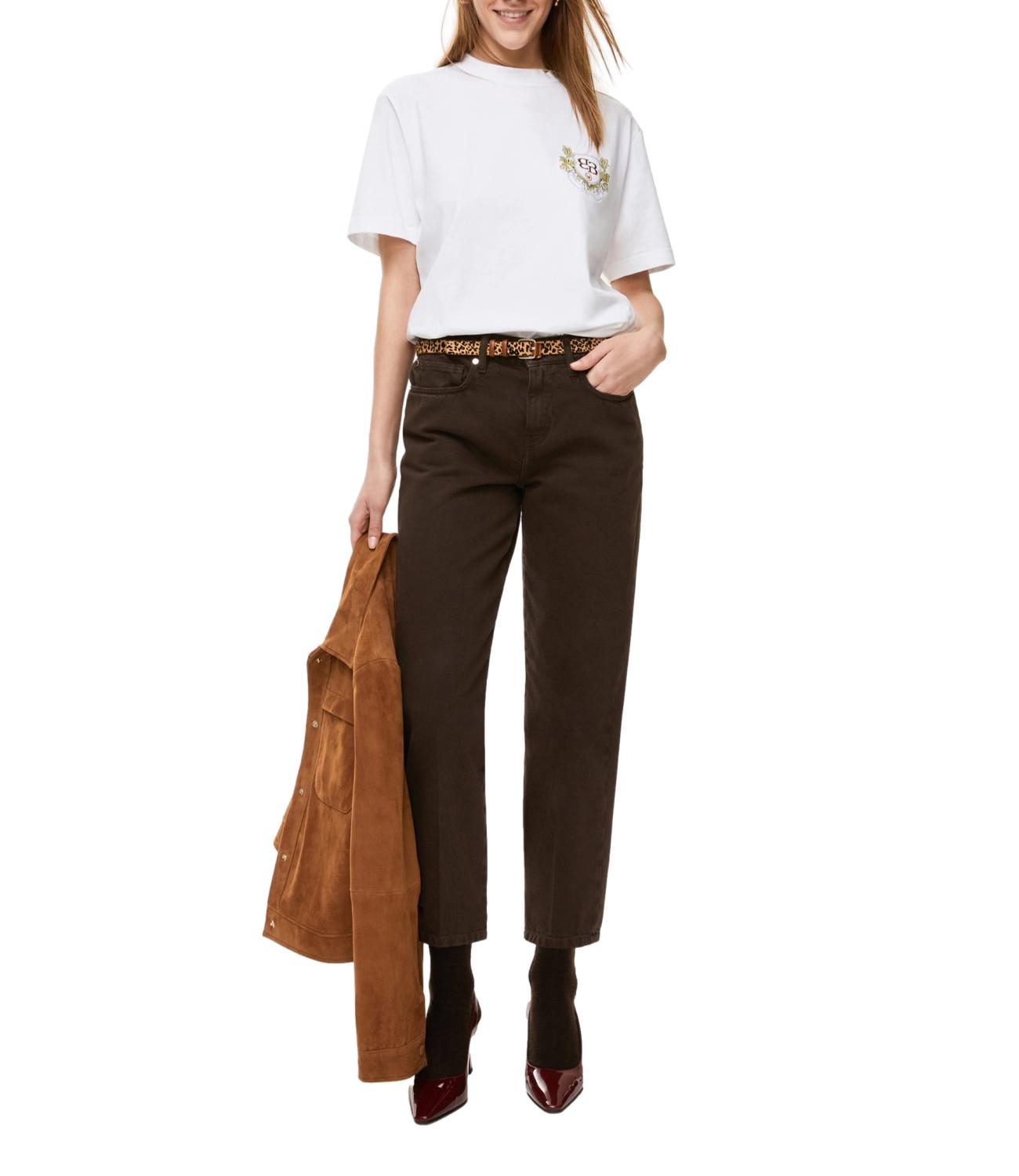 IBlues pantalone ZURIGO testa di moro donna