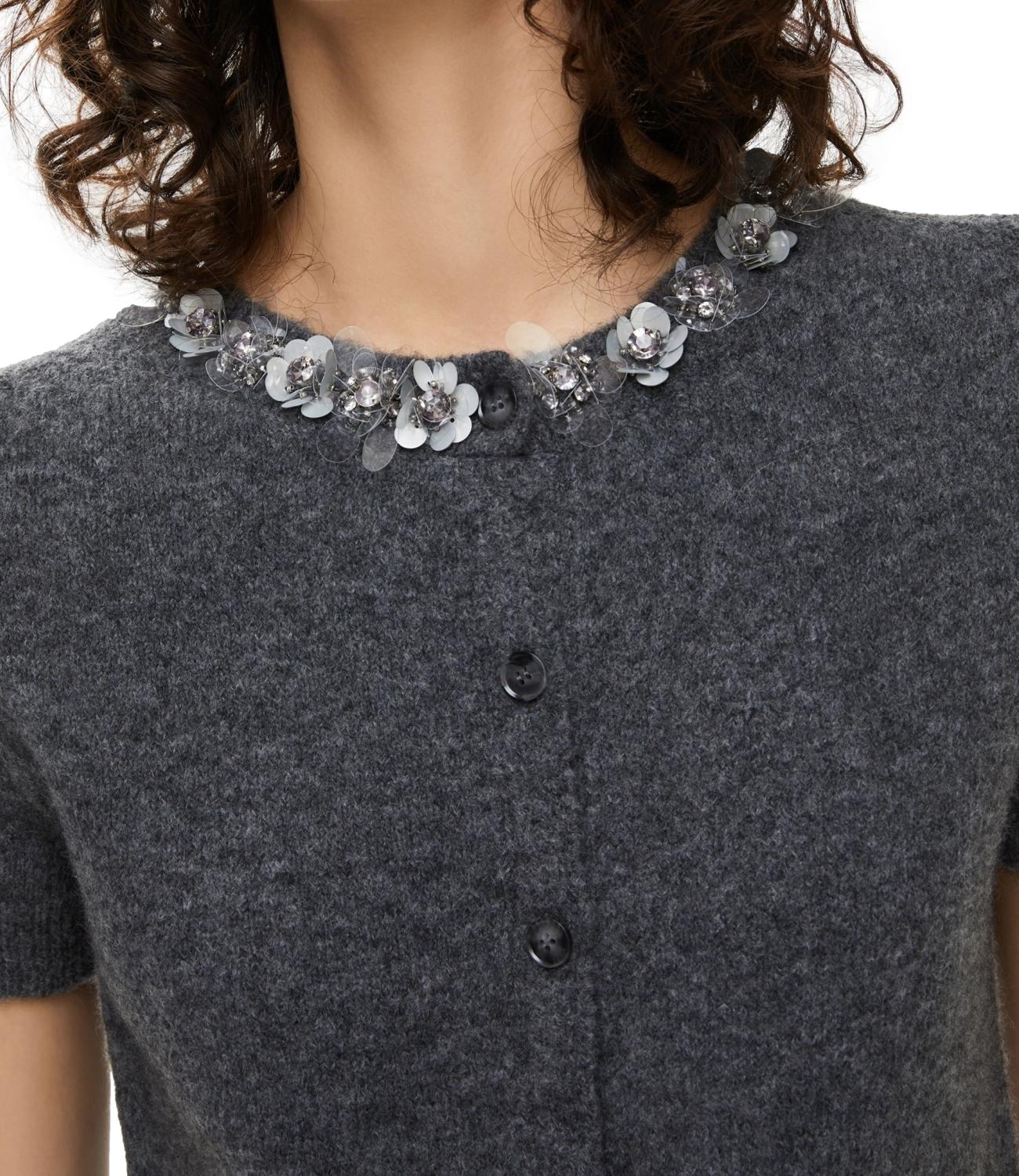 IBlues cardigan FIDENZA grigio melange donna