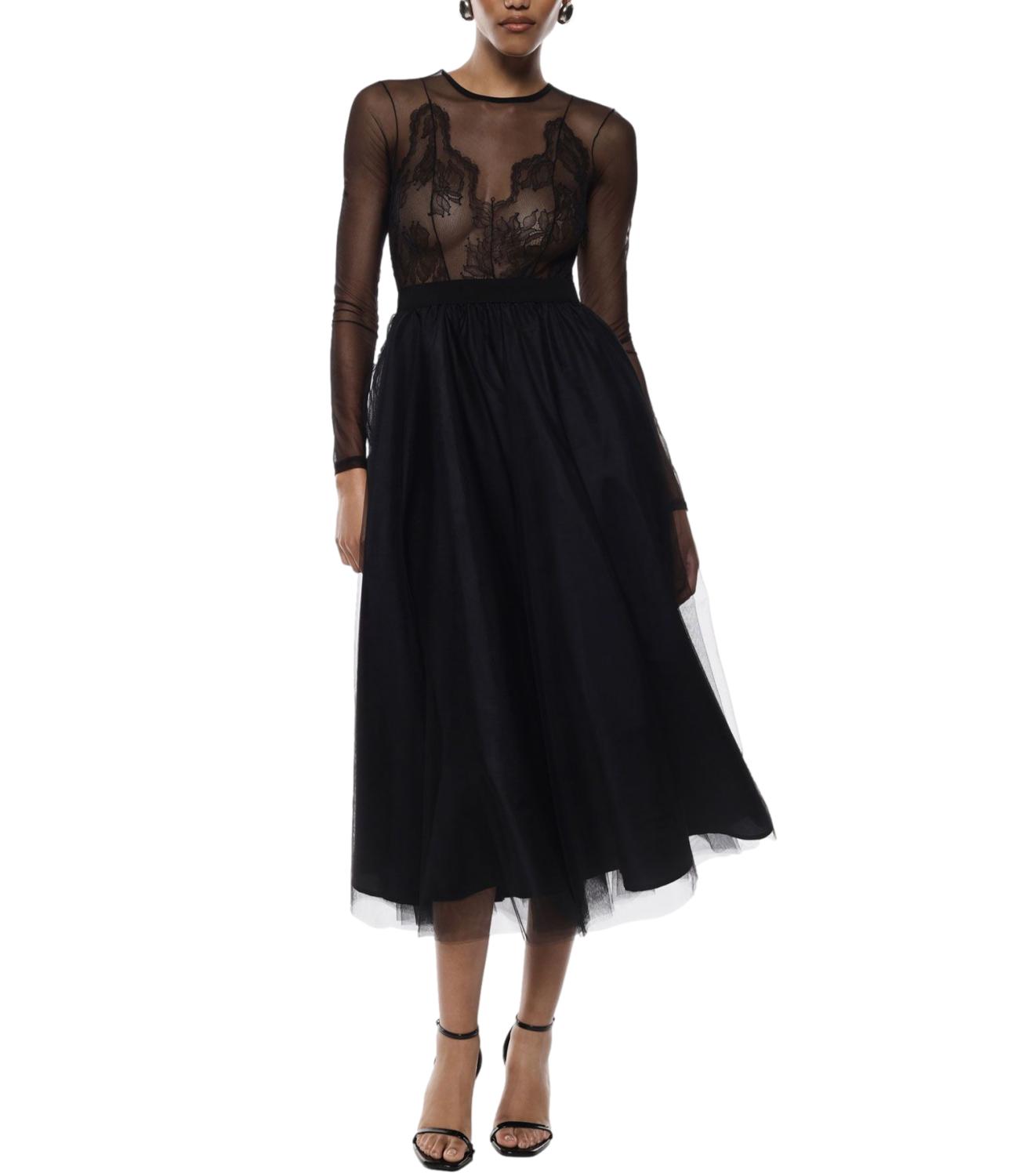 Imperial Abito Tulle Nero Donna