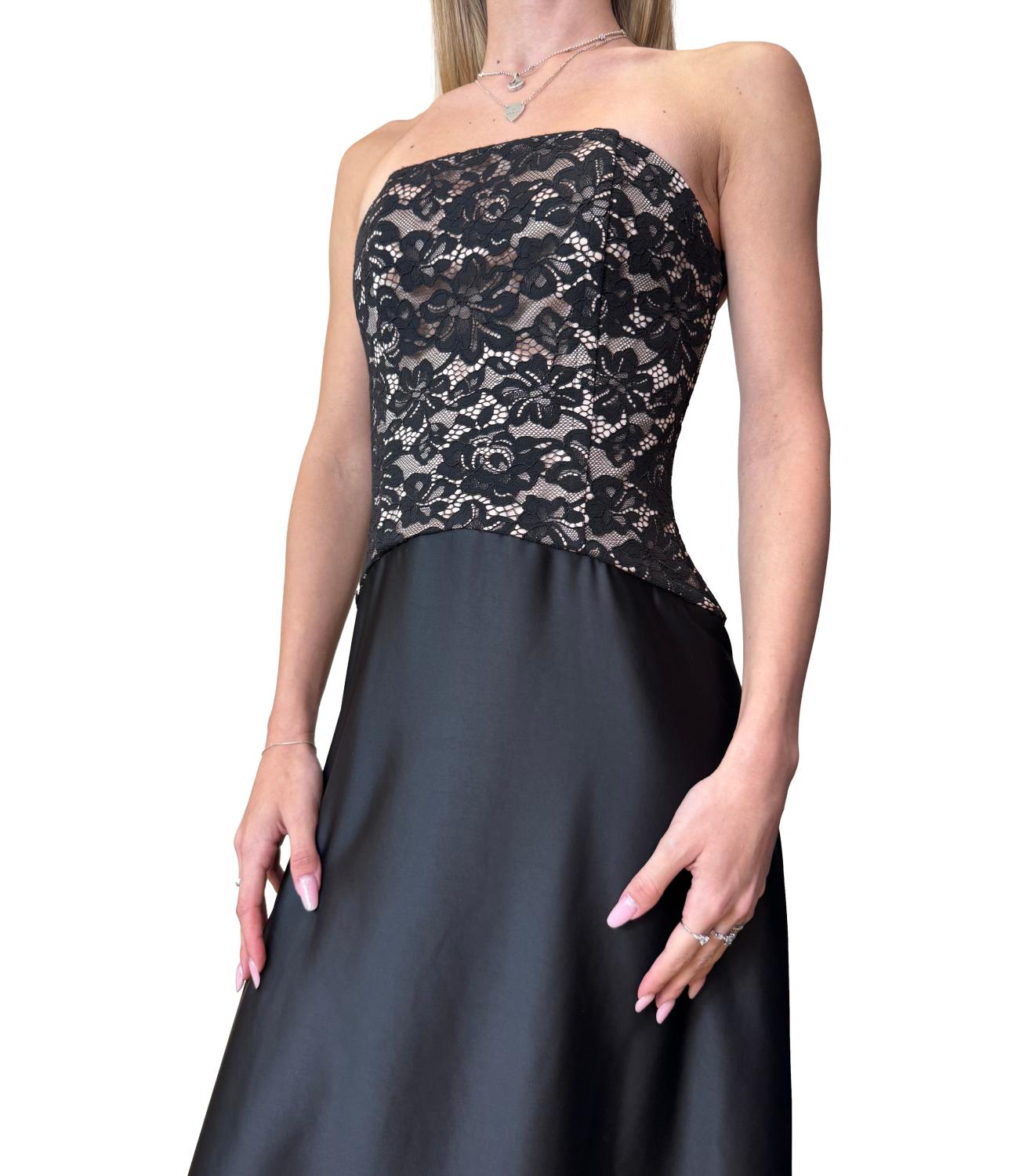Imperial Abito Lungo Nero Donna
