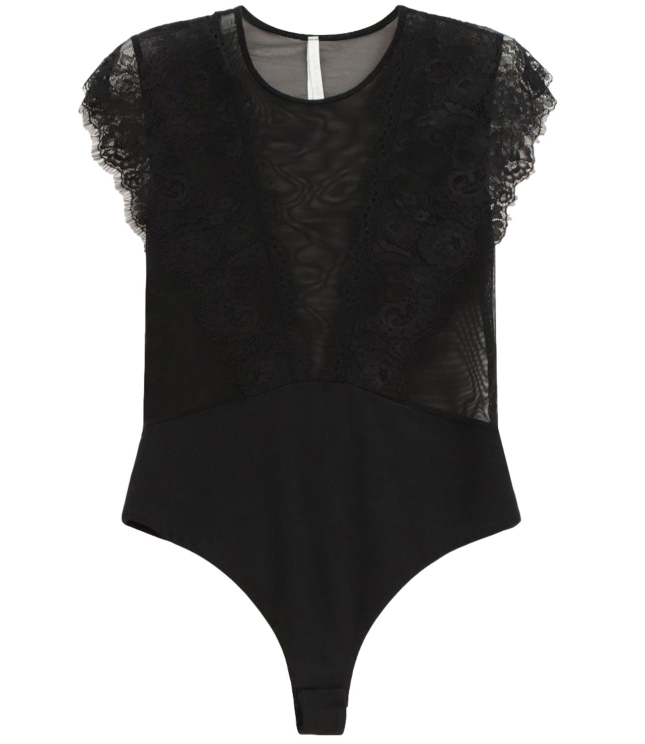 Imperial Body Pizzo Nero Donna