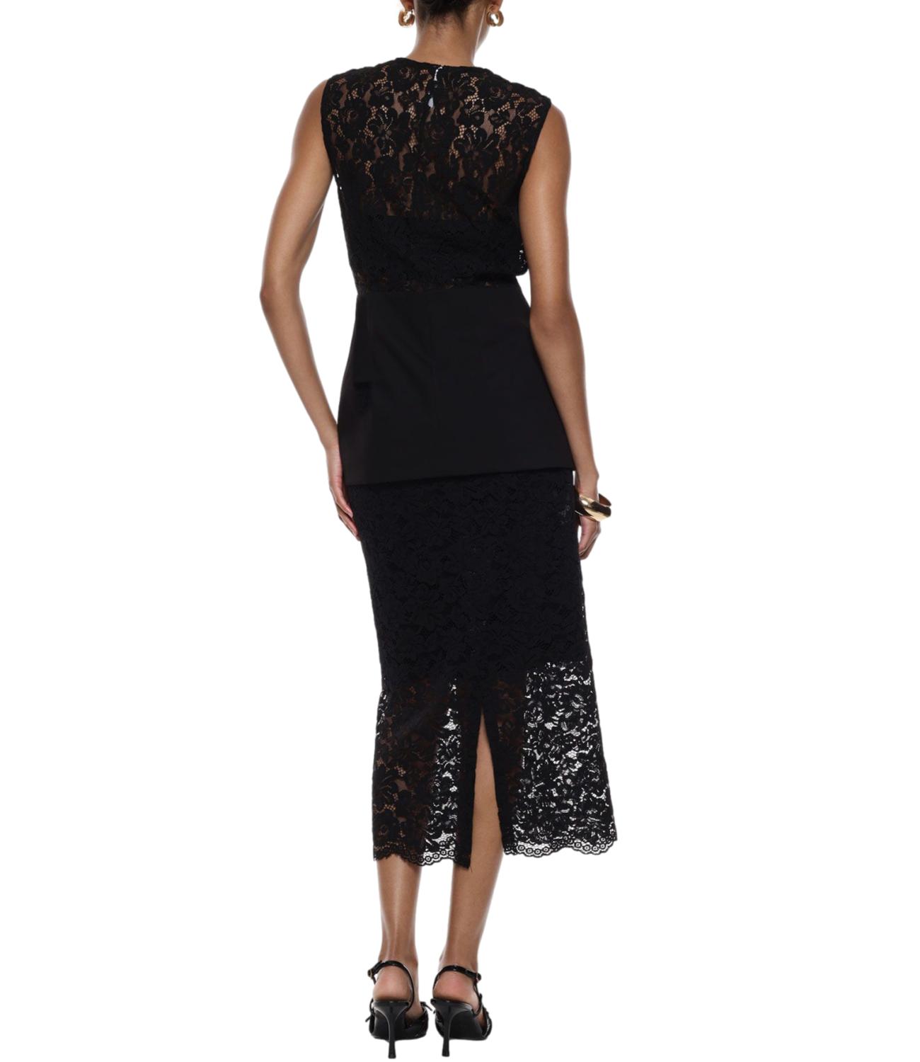 Imperial Gonna Pizzo Nero Donna