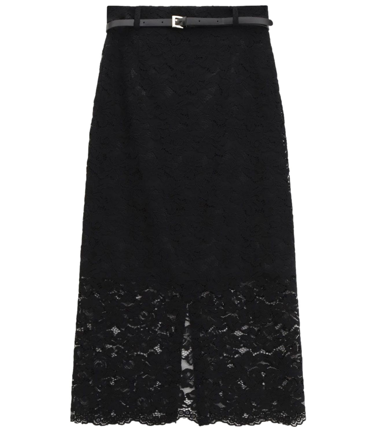 Imperial Gonna Pizzo Nero Donna