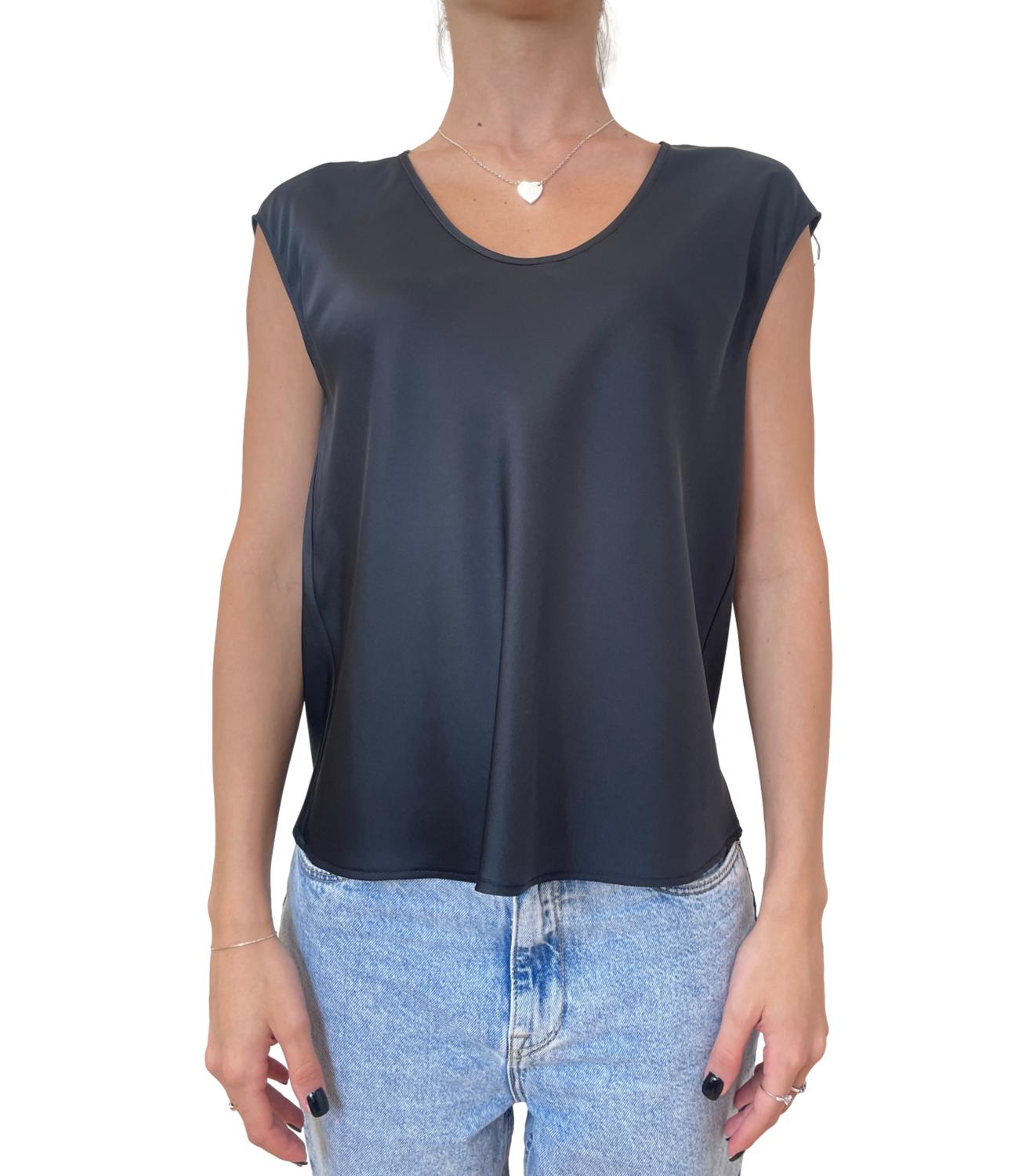 Imperial blusa nera donna