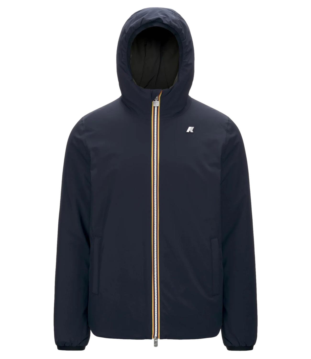 K-way Jack St Warm Double Giacca blu verde