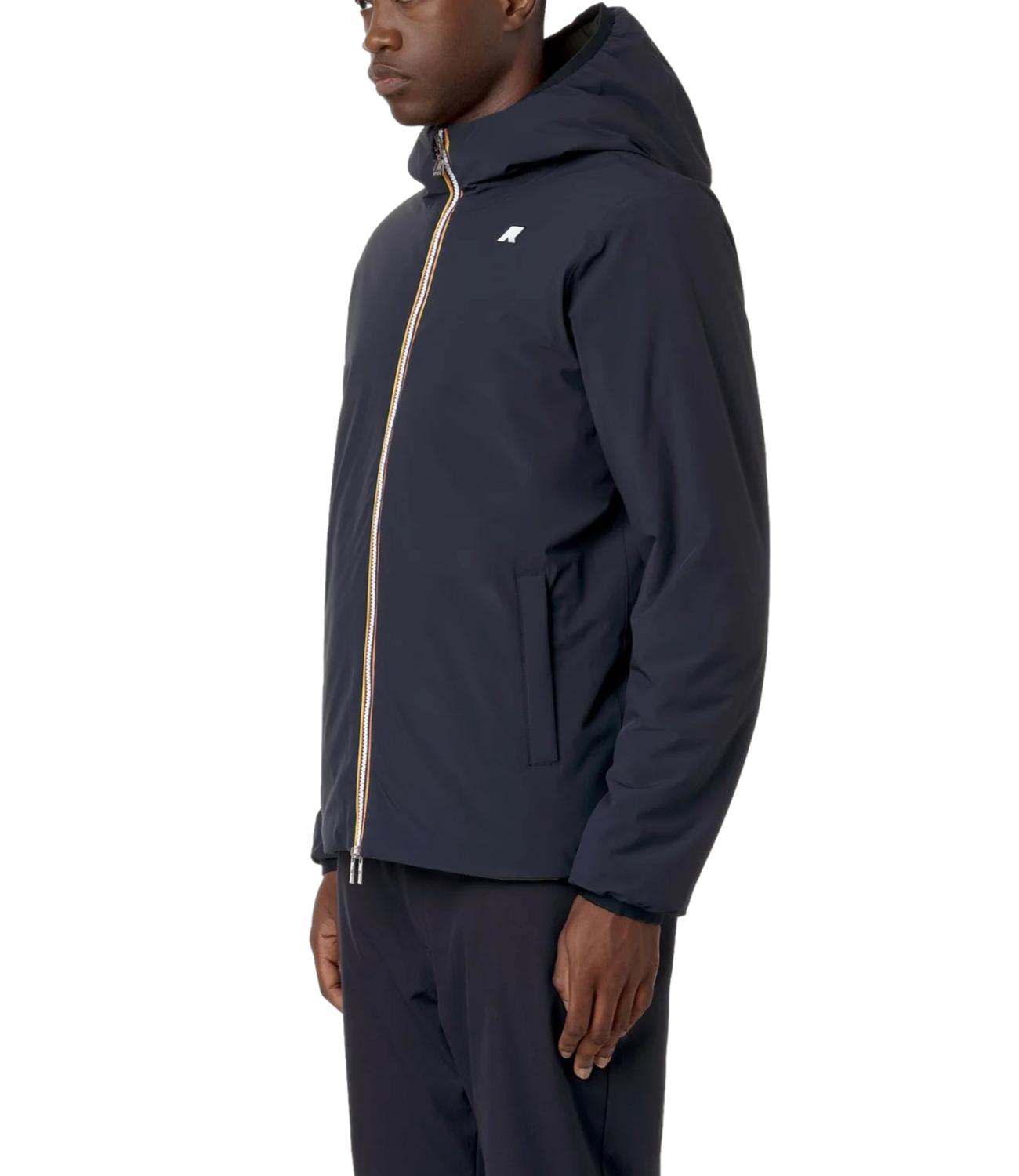 K-way Jack St Warm Double Giacca blu verde