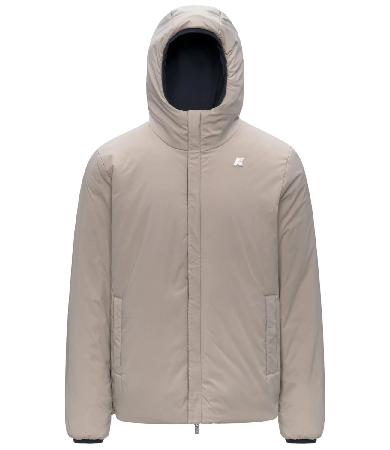 K-way Jack St Warm Double Giacca corta blu beige