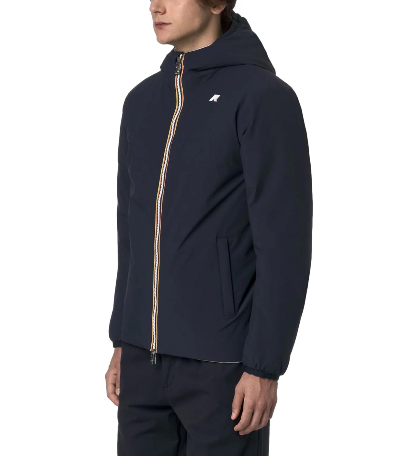 K-way Jack St Warm Double Giacca corta blu beige