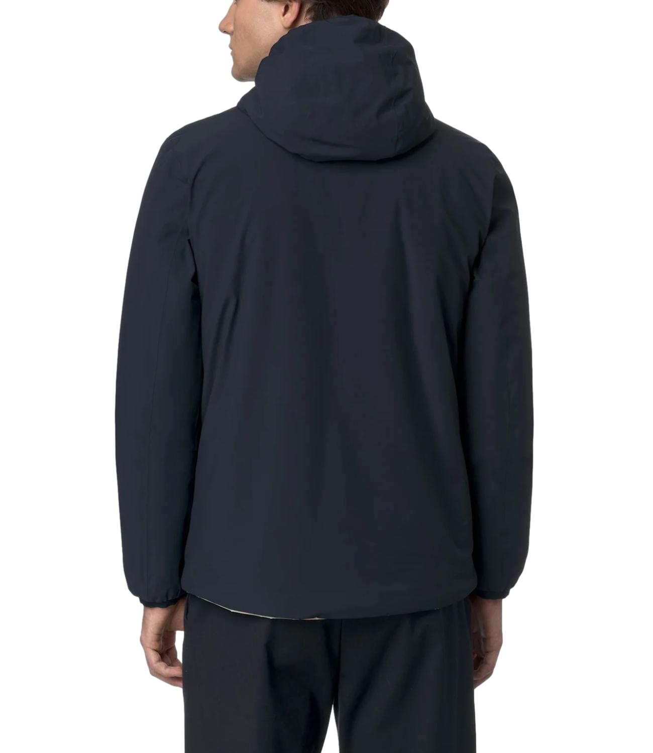 K-way Jack St Warm Double Giacca corta blu beige