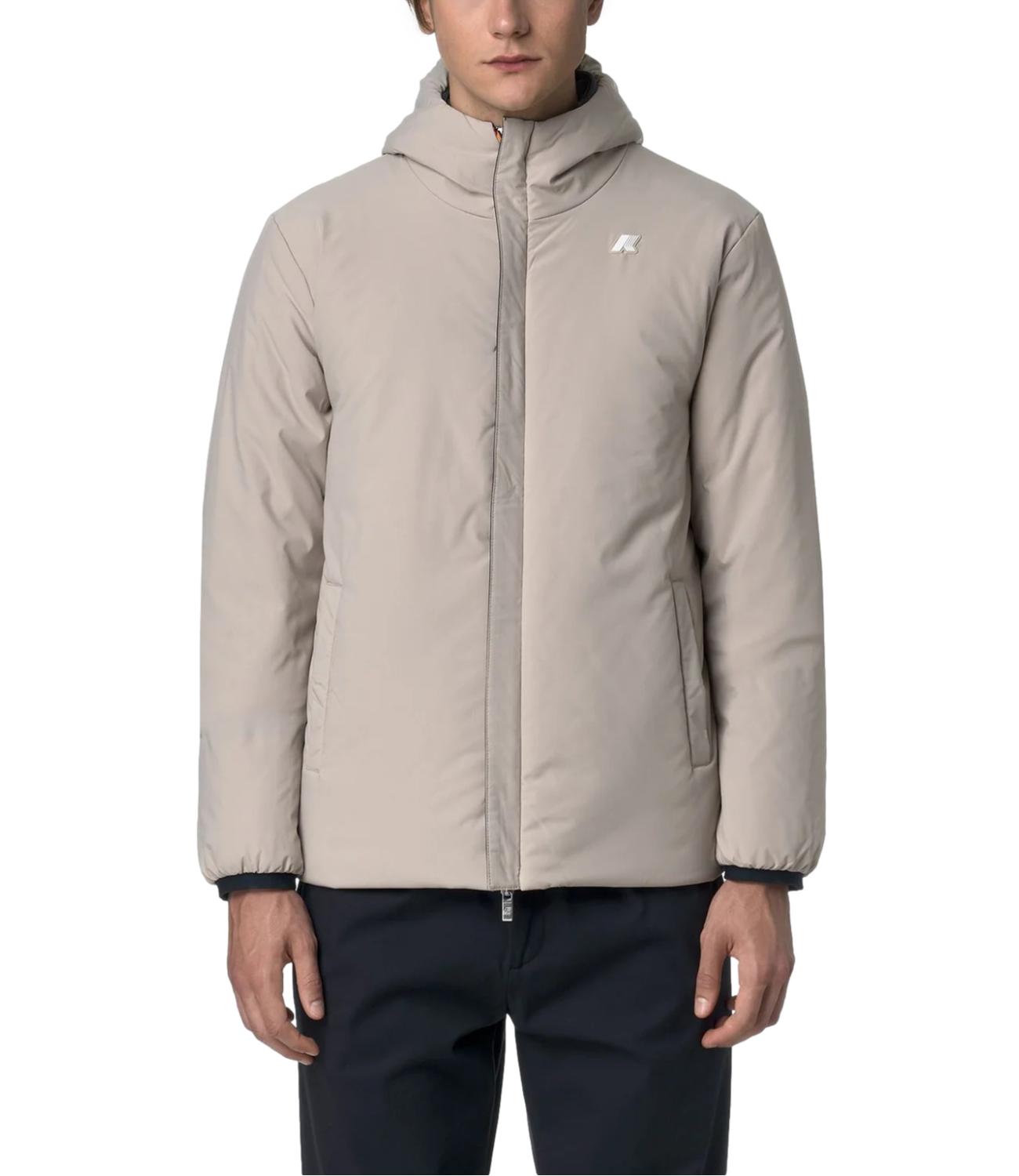 K-way Jack St Warm Double Giacca corta blu beige