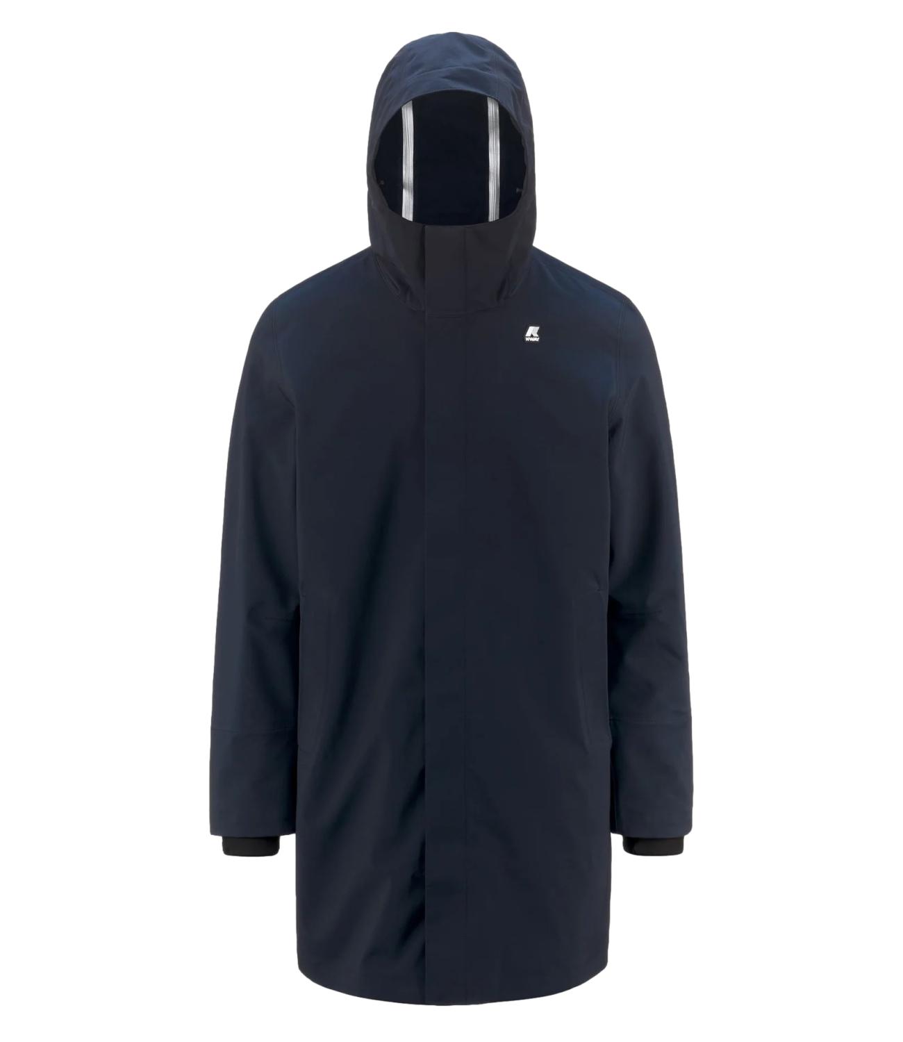 Giubbino lungo Thomas Bonded blu