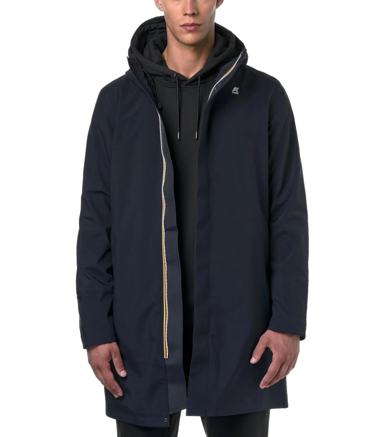 Giubbino lungo Thomas Bonded blu