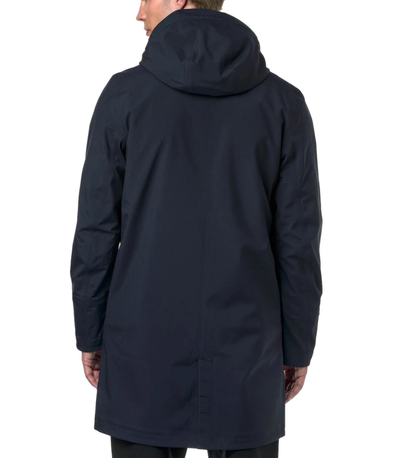 Giubbino lungo Thomas Bonded blu