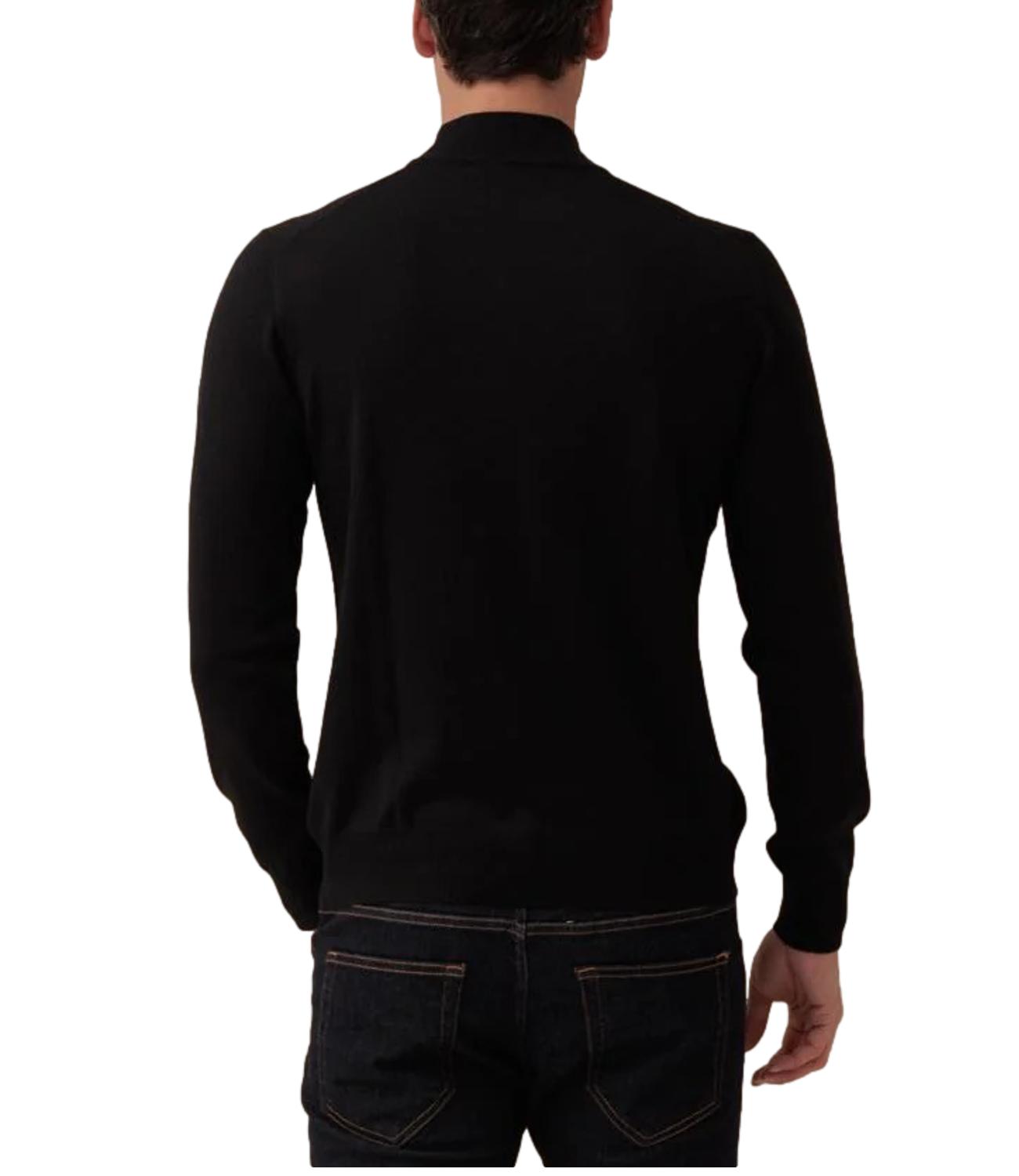 Lupetto manica lunga nero