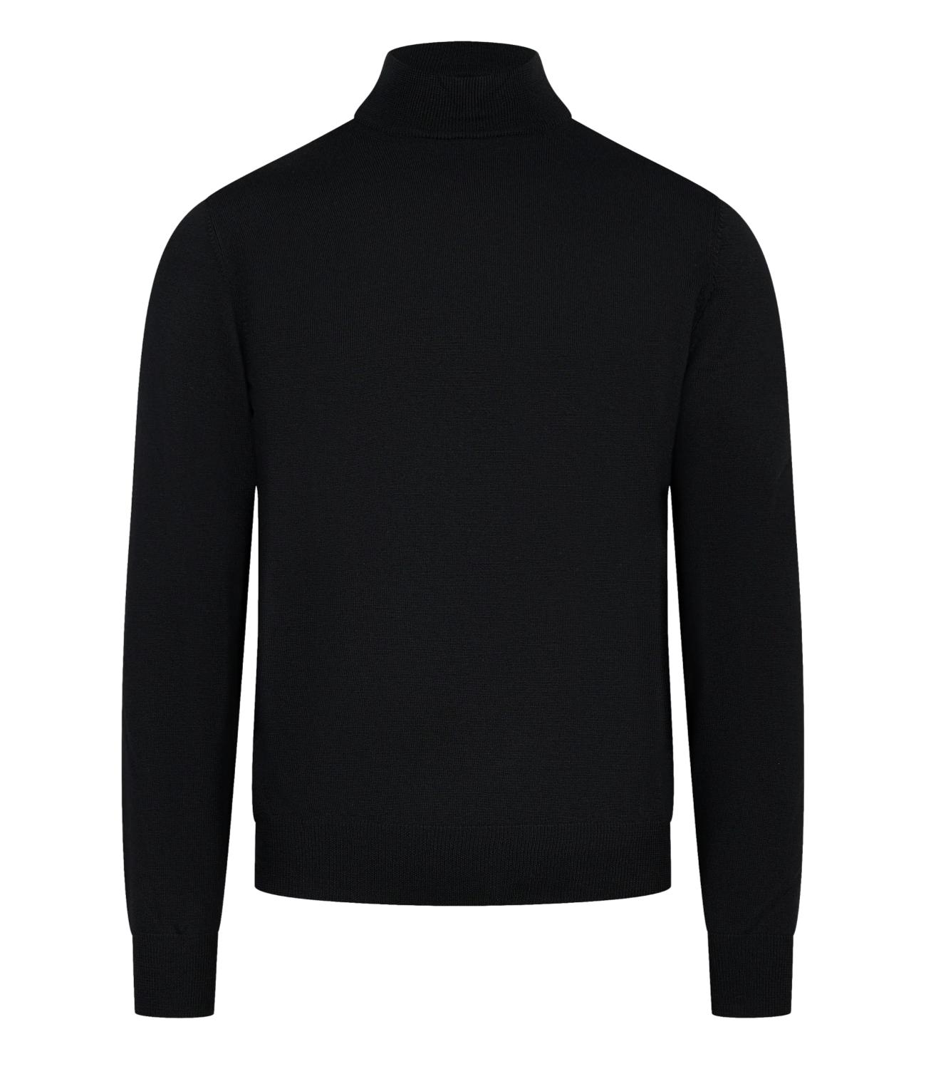 Lupetto manica lunga nero